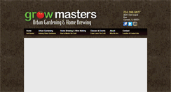 Desktop Screenshot of growmasters.com
